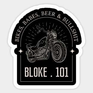 Bloke 101 Sticker